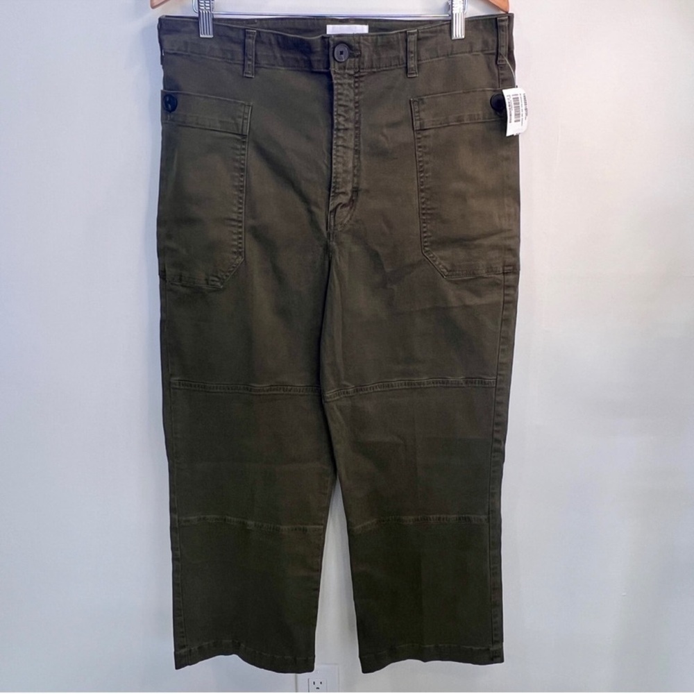 NWT Frame Olive Green Utility Pants, Size 33 - Picture 3 of 11